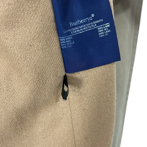 Burberry Long Waterloo Heritage Trench Coat size 12 petite - Picture 5 of 14